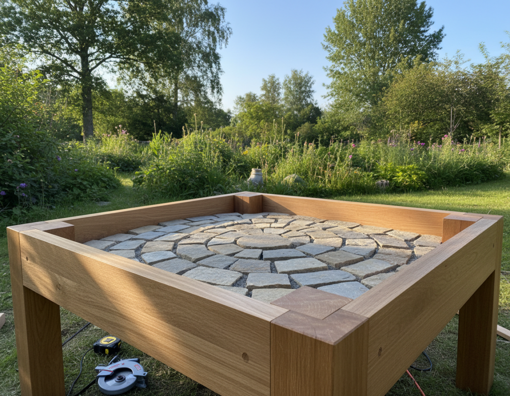 building oven base