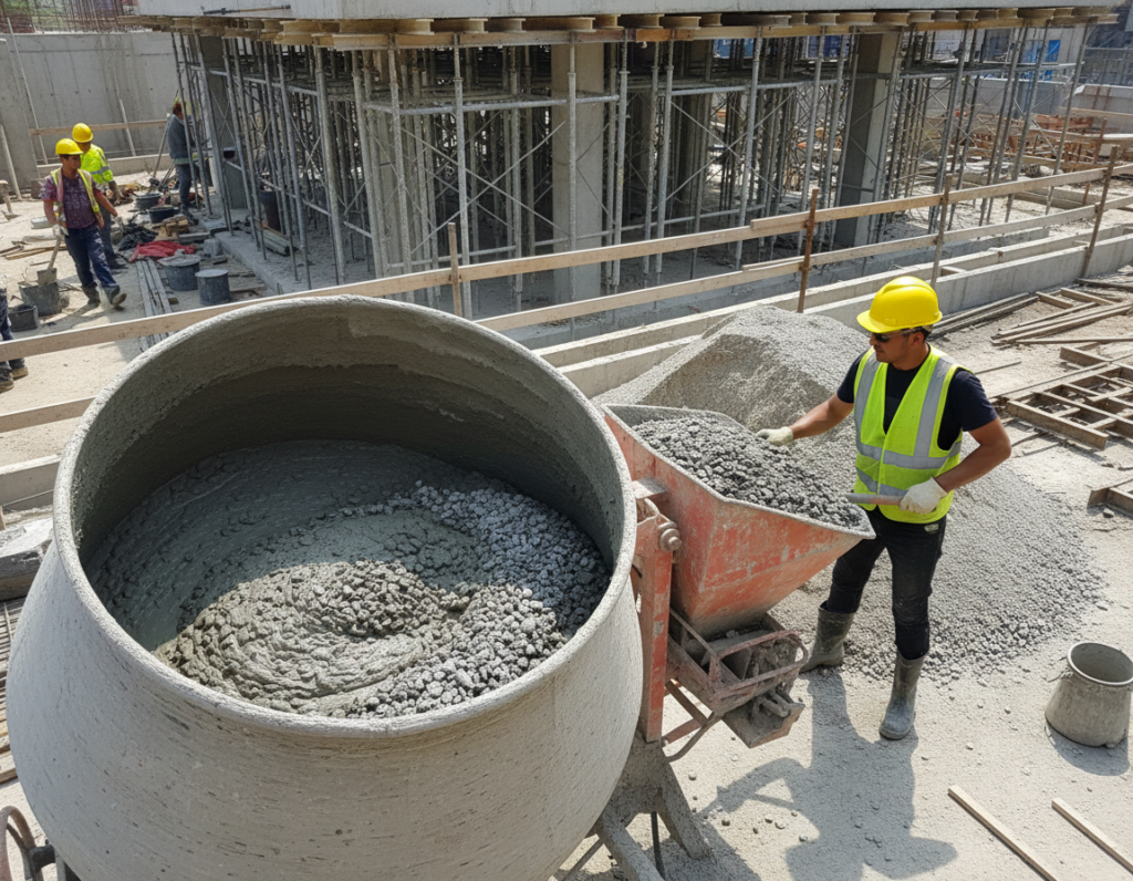 concrete mixer operation concrete mixer operation
