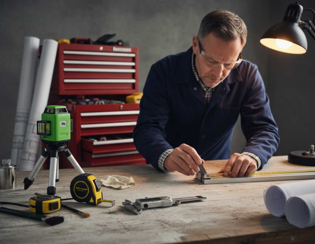 construction measuring tools maintenance