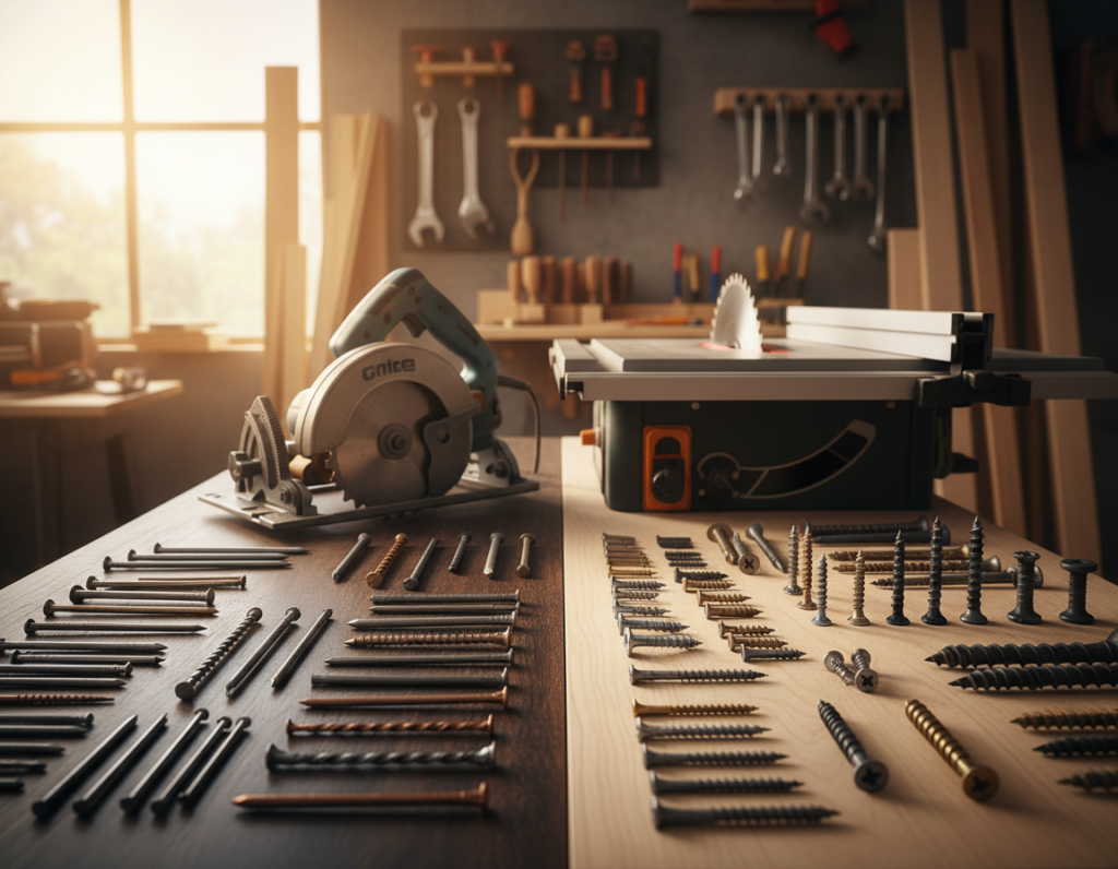 cost considerations nails vs screws
