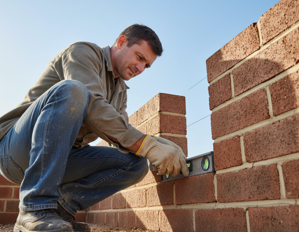 ensuring brick alignment