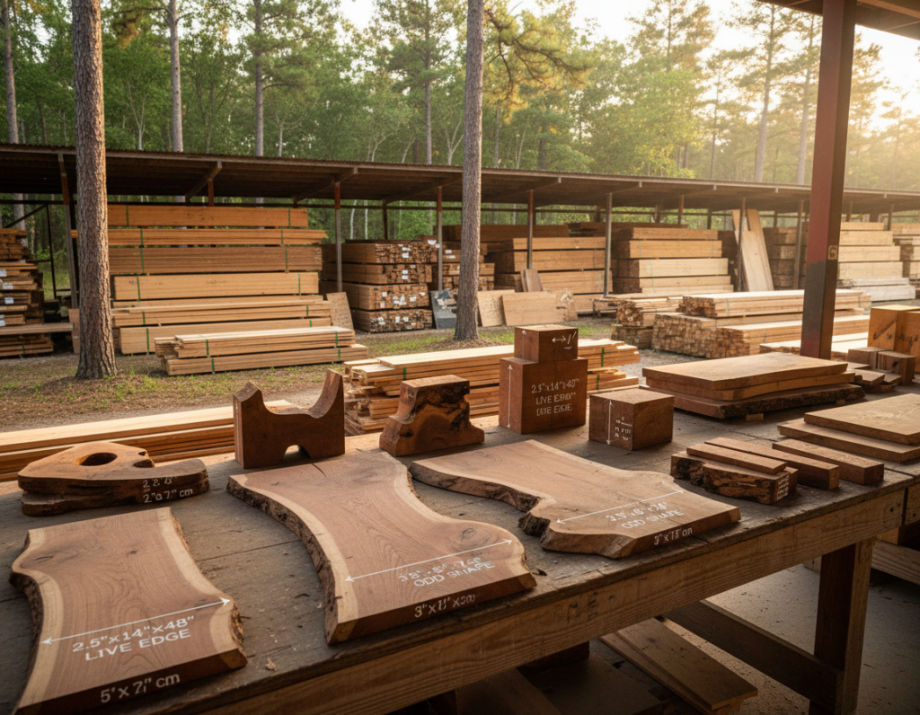 lumber size comparison