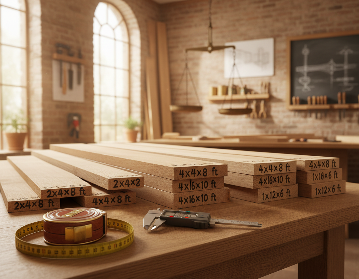 lumber sizes explained