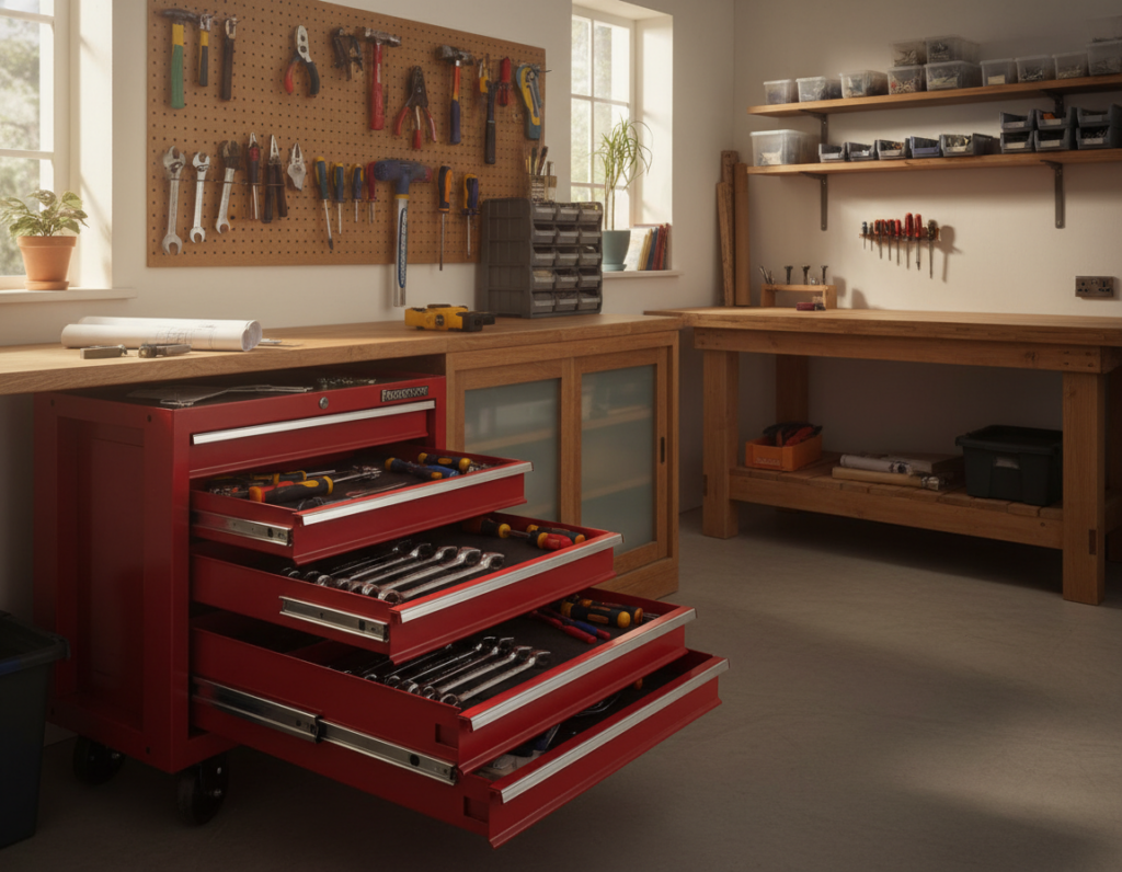 workshop storage cabinet ideas