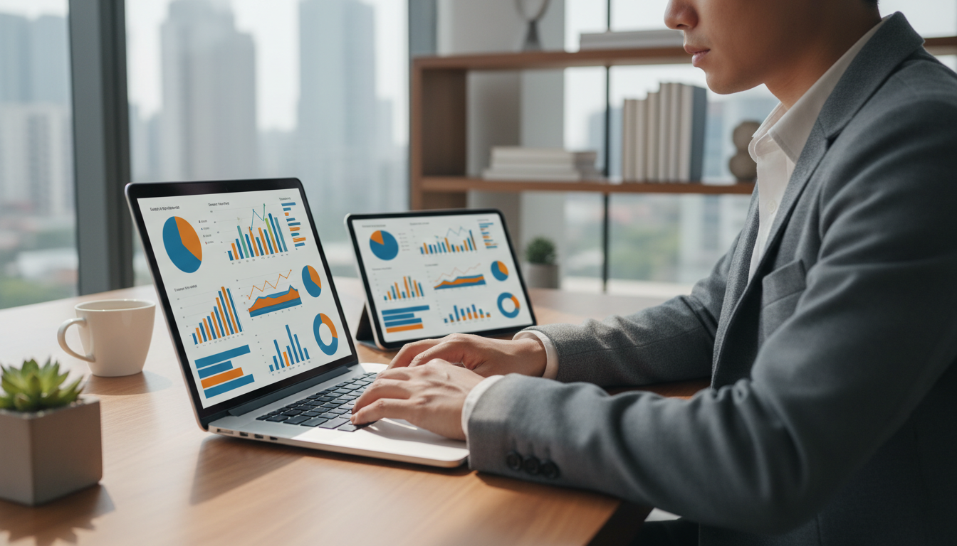 Digital marketing and data analysis skills for online courses